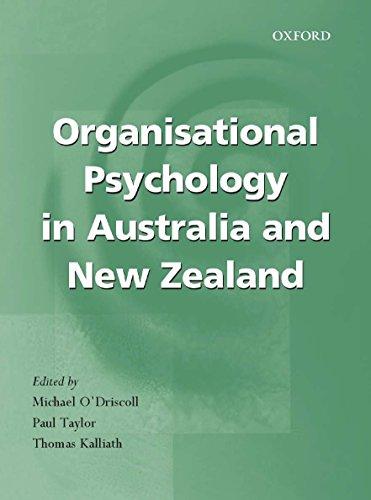 Book Organisational Psychology in New Zealand and Australia free