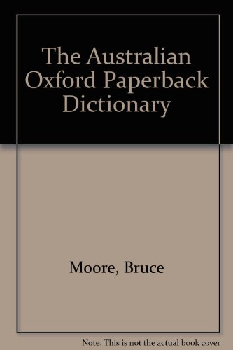 Book The Australian Oxford Paperback Dictionary free