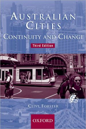 Book Australian Cities: Continuity and Change (Meridian) free