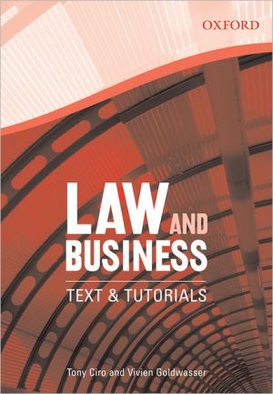 Book Law And Business: Text And Tutorials free