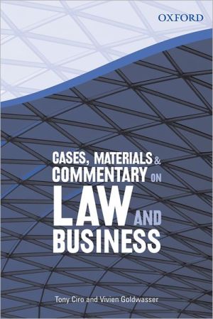 Book Cases, Materials & Commentary on Law and Business free