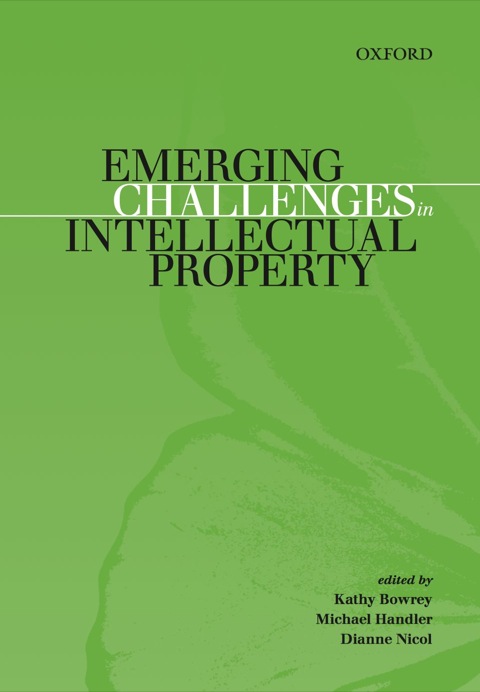 Book Emerging Challenges in Intellectual Property free
