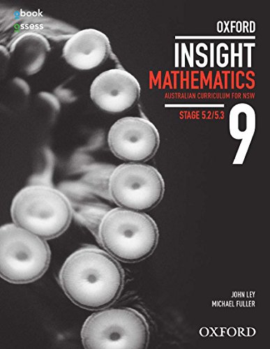 Book Oxford Insight Mathematics 9 5.2/5.3 AC for NSW Student book + obook assess free