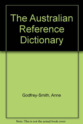 Book The Australian Reference Dictionary free