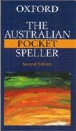 Book Australian Pocket Speller (paperback) free