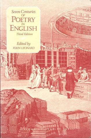 Book Seven centuries of poetry in English free