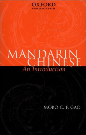 Book Mandarin Chinese: An Introduction free