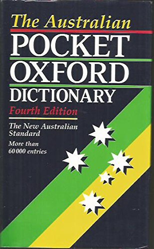 Book The Australian Pocket Oxford Dictionary free