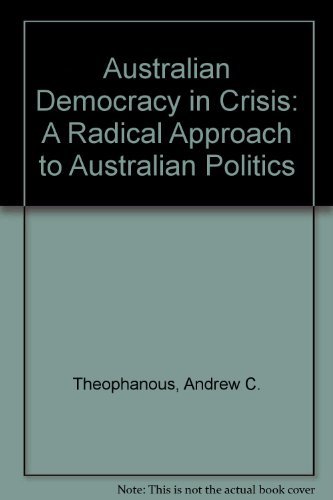 Book Australian Democracy in Crisis free