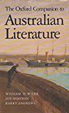 Book THE OXFORD COMPANION TO AUSTRALIAN LITERATURE free