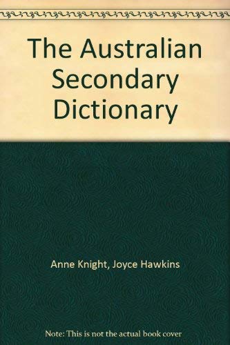 Book Australian Secondary Dictionary free