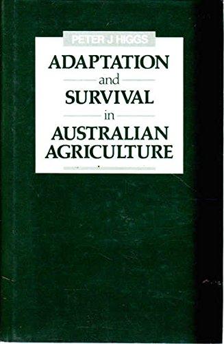 Book Adaptation And Survival In Australian Agriculture free