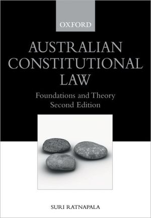 Book Australian Constitution Law: Foundations And Theory free