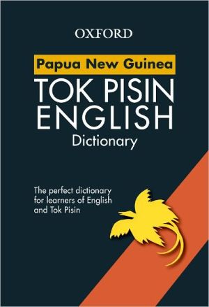 Book Papua New Guinea Tok Pisin English Dictionary free