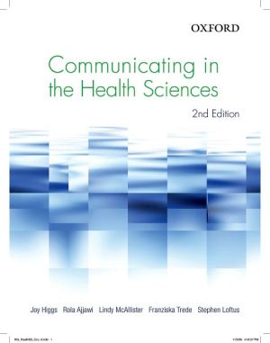 Book Communicating in the Health Sciences free