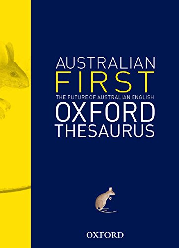 Book The First Australian Thesaurus free