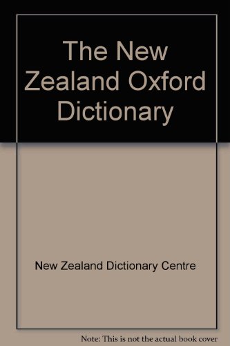 Book New Zealand Oxford Dictionary free