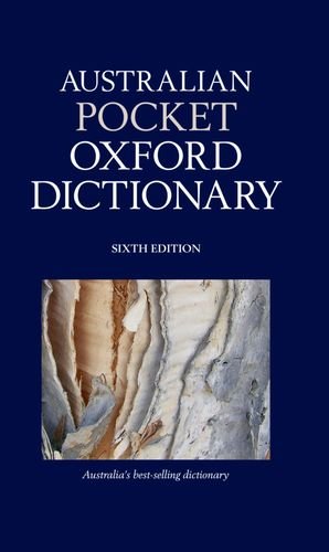 Book The Australian Pocket Oxford Dictionary free