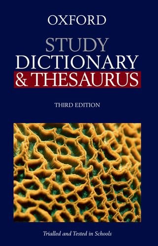 Book Oxford Study Dictionary and Thesaurus free