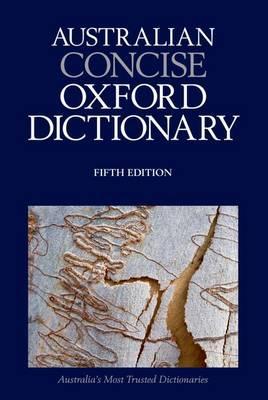 Book Australian Concise Oxford Dictionary 5th Edition free