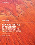 Book Law and Justice in Australia: Foundations of the Legal System free