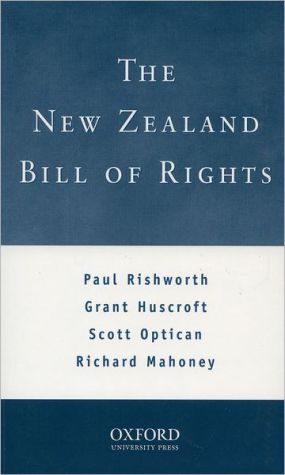 Book The New Zealand Bill of Rights free