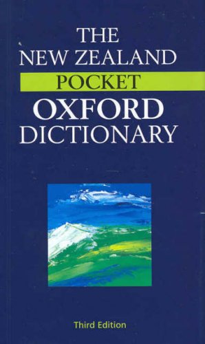 Book New Zealand Pocket Oxford Dictionary free