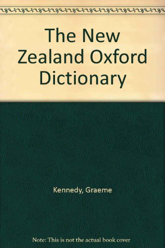 Book The New Zealand Oxford Dictionary free