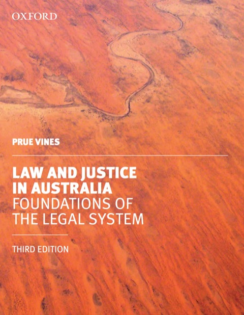Book Law and Justice in Australia: Foundations of the Legal System free