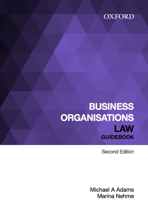 Book Business Organisations Law Guidebook free