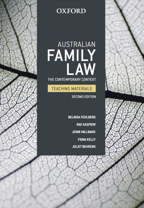 Book Australian Family Law Teaching Materials: The Contemporary Context free