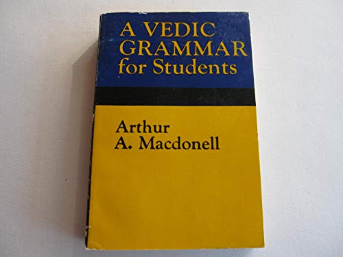 Book A Vedic Grammar For Students free