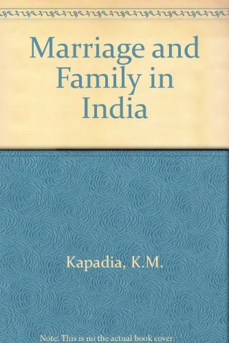 Book Marriage and Family in India free
