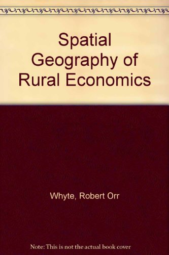 Book Spatial Geography Of Rural Economics free Book Spatial Geography Of Rural Economics free