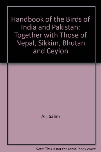 Book Compact Edition Of The Handbook Of The Birds Of India And Pakistan: Together With Those Of Bangladesh, Nepal, Bhutan And Sri Lanka free