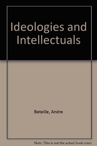 Book Ideologies ; And Intellectuals free