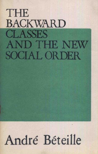 Book The Backward Classes And The New Social Order free