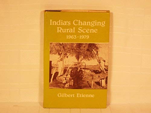 Book India's Changing Rural Scene 1963-1979 free