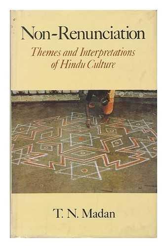 Book Non-renunciation: Themes And Interpretations Of Hindu Culture free