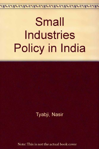 Book The small industries policy in India free