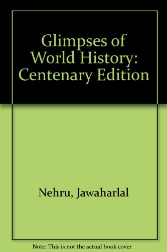 Book Glimpses Of World History: Centenary Edition free