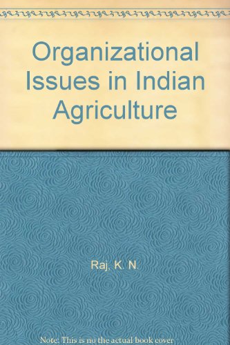 Book Organizational Issues in Indian Agriculture free