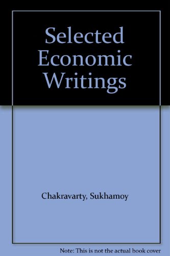 Book Selected Economic Writings free