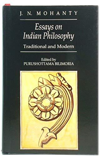 Book Essays On Indian Philosophy Traditional And Modern free