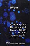Book Contraceptive Research And Development, 1984 To 1994 free