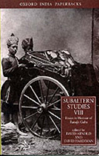 Book Subaltern Studies: Writings on South Asian History and Society, Vol. 8: Essays in Honour of Ranajit Guha (v. 8) free