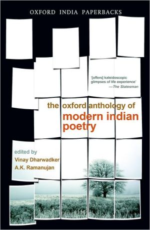 Book The Oxford Anthology of Modern Indian Poetry free