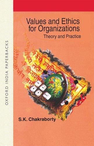 Book Values and Ethics for Organizations free