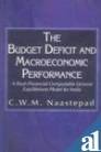 Book The Budget Deficit and Macroeconomic Performance: A Real-Financial Computable General Equilibrium Model for india free