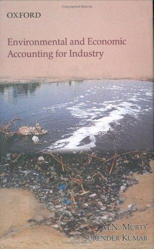 Book Environmental And Economic Accounting For Industry free